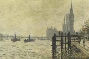 The Thames Below Westminster Claude Monet